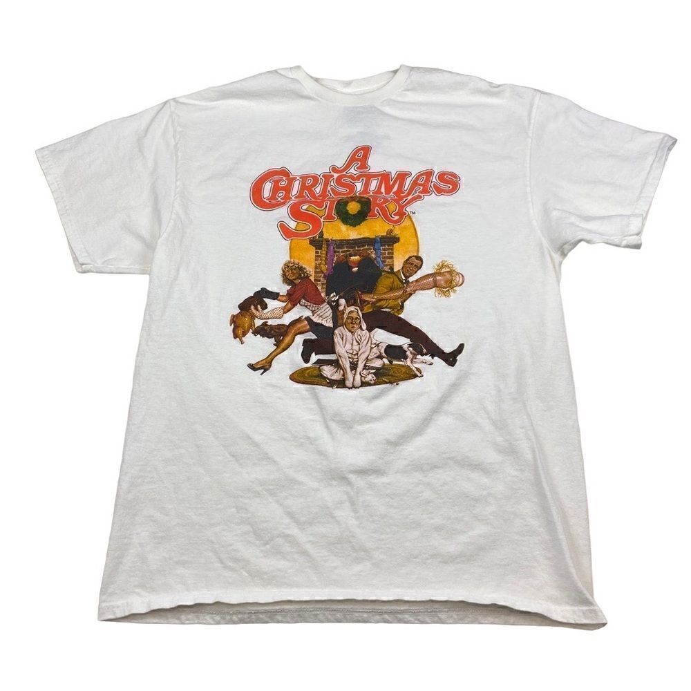 A Christmas Story Movie T Shirt Large
